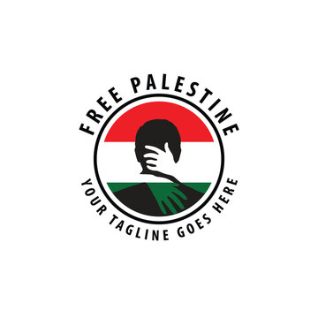 save palestine logo , free gaza vector Pro Vector