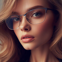 여성 안경