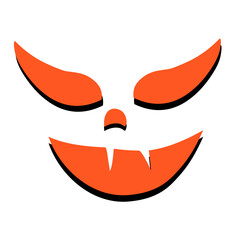halloween face vector element