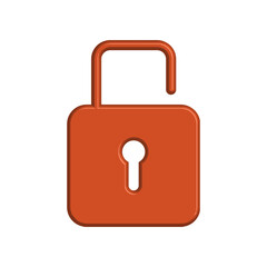 Padlock icon PNG file