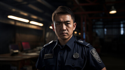 Chinese Police Officer