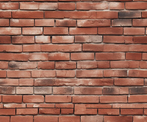 Fototapeta premium Brick wall texture, used for background or game assets.
