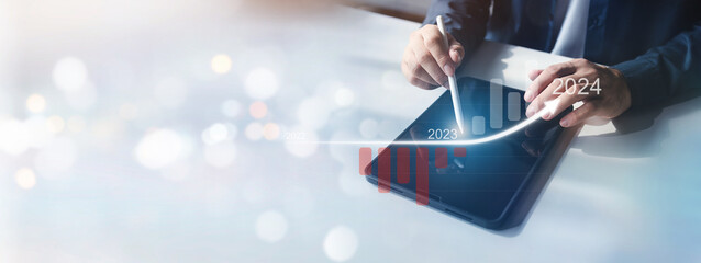 Ideas for starting the new year 2024, managing sales for higher business growth in 2024, business...