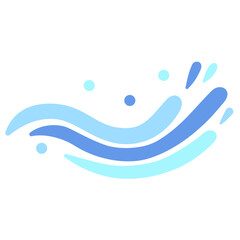 Wave Flat Illustration 
