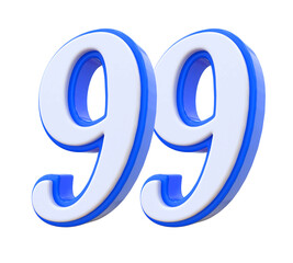 99 Blue number