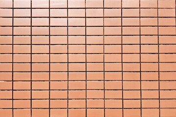 Old Orange Brick Wall for Background.