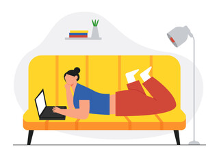 Workspace vector illustration