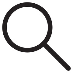 Search icon with magnifying glass