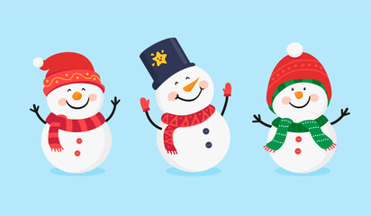 snowman cartoon character