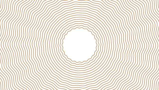 round zigzag wave line abstract background design template