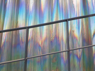 Hologram Curtain Steel Handrail Simple image