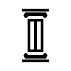 Pillar icon vector