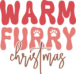 Funny Christmas Dog Saying SVG Design 