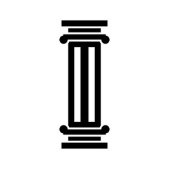 Pillar icon vector