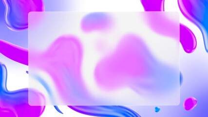 abstract background, blur, Glass Morphism, Template