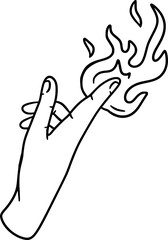 Mystical Female Hand