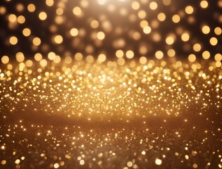 golden christmas glitter background