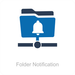 Folder Notification and Document Icon Concept