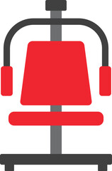 Chest press icon