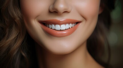 Obraz premium A woman perfect smile