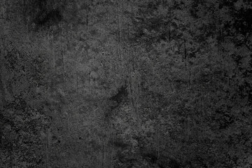 Black concrete wall texture