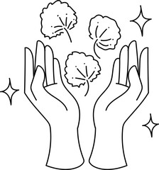 Hands Element Aesthetic