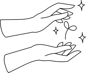 Hands Element Aesthetic
