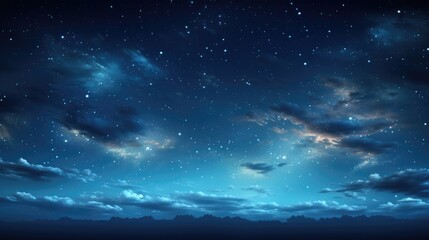 Beautiful night sky background