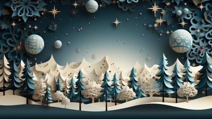 Fototapeta na wymiar Flat Christmas Season Celebration Background, Merry Christmas Background ,Hd Background