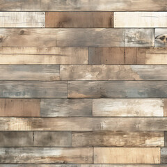 Naklejka premium Seamless wooden plank background,ai pattern