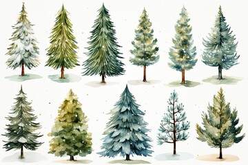 Clipart Christmas trees