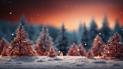 Christmas Background With Glowing Red Snowflakes, Merry Christmas Background ,Hd Background