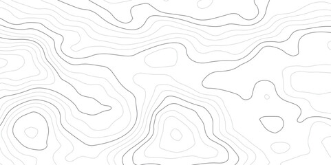 Abstract topographic contours map background. Topography lines and circles background. Topographic map Patterns, Topographic map and place for texture.  Vector illustration.