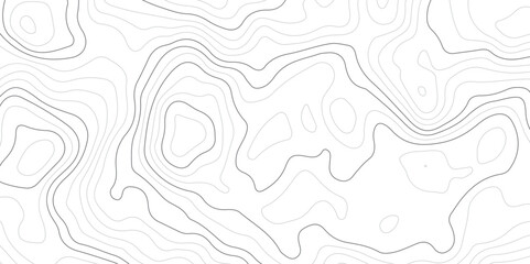 Abstract topographic contours map background. Topography lines and circles background. Topographic map Patterns, Topographic map and place for texture.  Vector illustration.