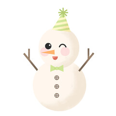 party snowman