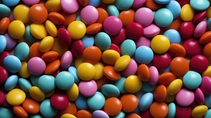 Obraz premium Colorful candies Background