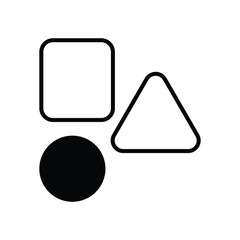 Graphic designer icon isolate white background vector stock illustration