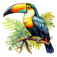 Fototapeta premium toucan on a branch