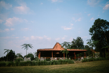 pendopo style house, classic and aesthetic.