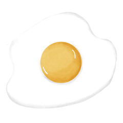 egg on white plate