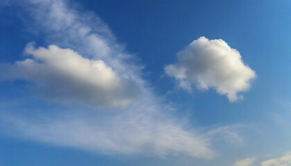 Naklejka na ściany i meble Cumulus Artistry in the Beautiful Sky