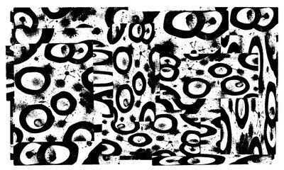 Black and white texture. Monochrome background for creating design, printing. Grunge backdrop for business cards, posters, websites