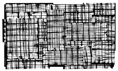 Fototapeta premium Black and white texture. Monochrome background for creating design, printing. Grunge backdrop for business cards, posters, websites