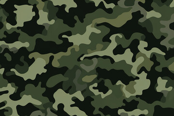 Fototapeta premium army green camo pattern
