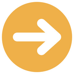 arrow icon, direction sign, navigation symbol, growth sign in business, using for commercial in graphic design works