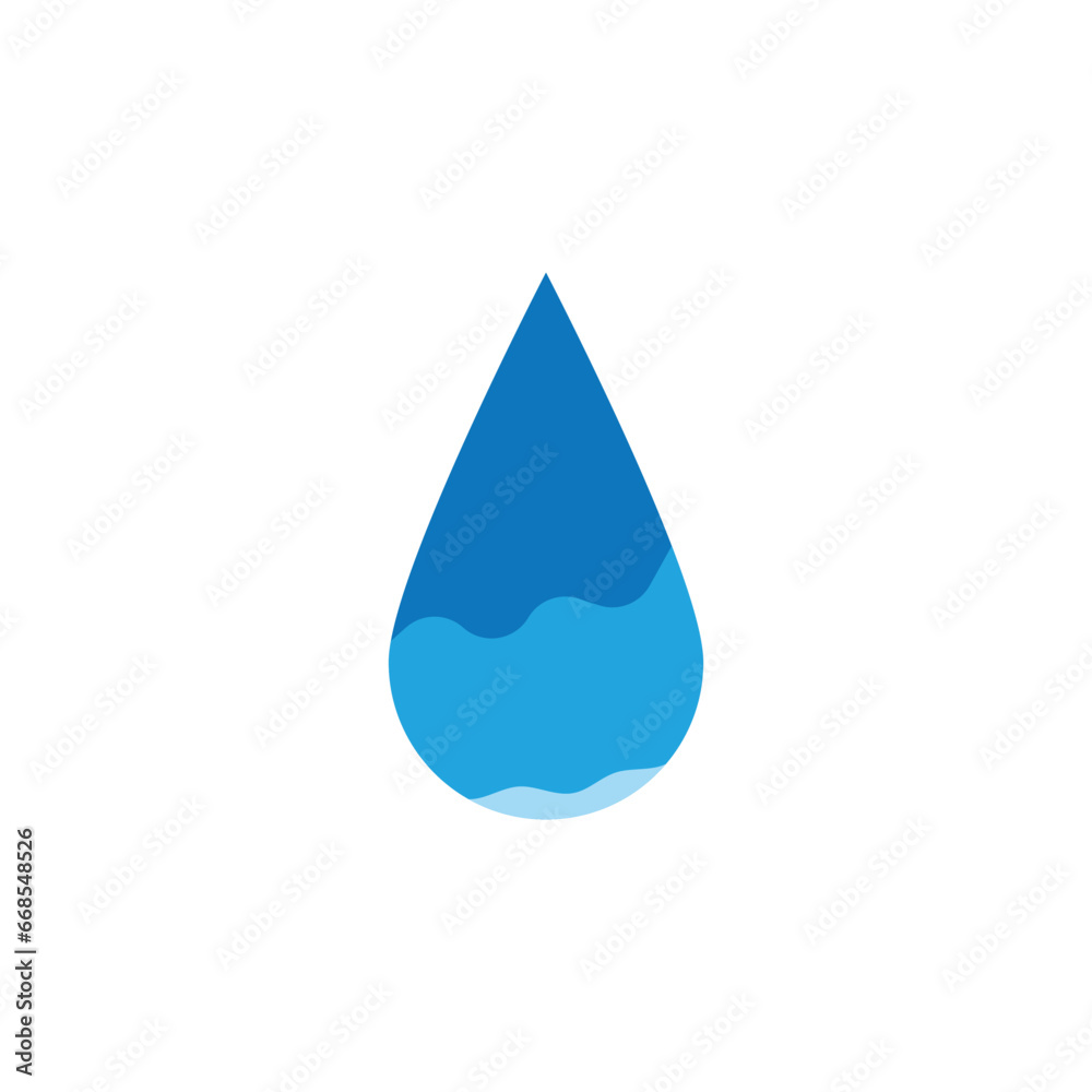 Canvas Prints water drop icon vector