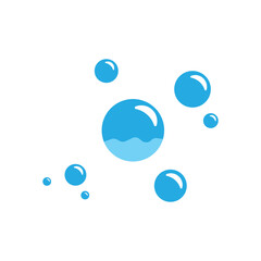 water bubble icon vector