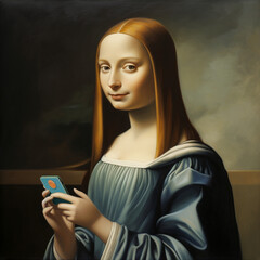 Modern Mona: Digital Renaissance