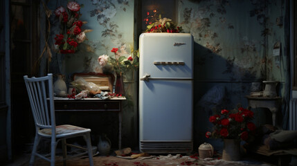 Vintage fridge