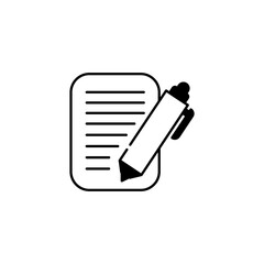 pen and document icon